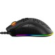 DELTACO DM210 LIGHTWEIGHT WITH CUSTOMIZABLE ULTRALIGHT RGB AND 7 PROGRAMMABLE BUTTONS WITH SOFTWARE WIRELESS GAMING MOUSE - BLACK