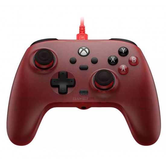 GAMESIR T7 WITH HALL EFFECT JOYSTICKS, PLUG AND PLAY GAMING GAMEPAD FOR XBOX SERIES, 3.5MM AUDIO JACK WIRED GAMING CONTROLLER - RUBY RED