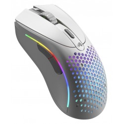 GLORIOUS MODEL D 2 ULTRALIGHT 66G 26K DPI BAMF 2.0 SENSOR WIRELESS RGB GAMING MOUSE - MATTE WHITE