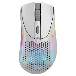 GLORIOUS MODEL D 2 ULTRALIGHT 66G 26K DPI BAMF 2.0 SENSOR WIRELESS RGB GAMING MOUSE - MATTE WHITE