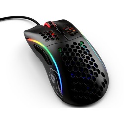 GLORIOUS MODEL D 68G SUPERLIGHT HONEYCOMB PIXART 3360 SENSOR WIRED GAMING MOUSE - MATTE BLACK 