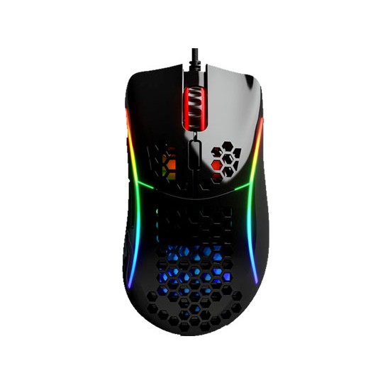 GLORIOUS MODEL D MINUS GAMING MOUSE - GLOSSY BLACK