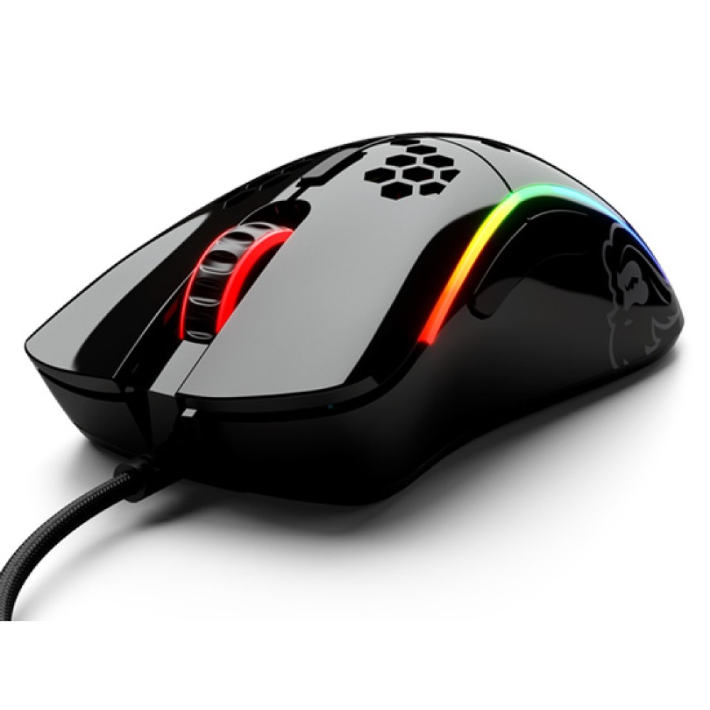 GLORIOUS MODEL D MINUS GAMING MOUSE - GLOSSY BLACK