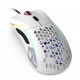GLORIOUS MODEL D MINUS ADJUSTABLE 12000 DPI SENSOR 250 IPS RGB ILLUMINATION 6 PROGRAMMABLE BUTTONS ULTRA FLEXIBLE GAMING MOUSE - GLOSSY WHITE