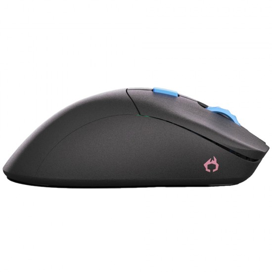 GLORIOUS MODEL D PRO FORGE BAMF SENSOR 19000DPI ROUNDED EDGE AND 6 PROGRAMMABLE BUTTONS WIRELESS GAMING MOUSE - VICE FORGE BLACK