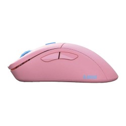 GLORIOUS MODEL D PRO FORGE  BAMF SENSOR 19000DPI ROUNDED EDGE AND 6 PROGRAMMABLE BUTTONS WIRELESS GAMING MOUSE - FLAMINGO FORGE PINK