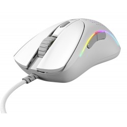 GLORIOUS MODEL D 2 ULTRALIGHT 58G BAMF 2.0 26K OPTICAL SENSOR WIRED RGB GAMING MOUSE -  MATTE WHITE