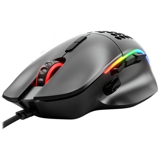 GLORIOUS MODEL I RGB LIGHTWEIGHT 9 PROGRAMMABLE BUTTONS WIRED GAMING MOUSE - MATTE BLACK