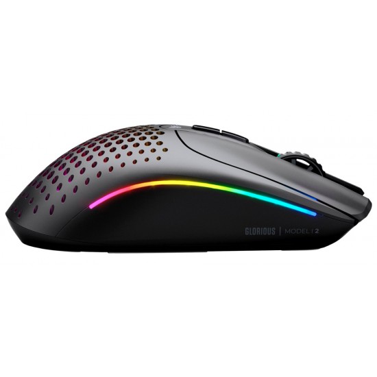 GLORIOUS MODEL I 2 ULTRALIGHT 9 PROGRAMMABLE BUTTONS SWAPPABLE SIDE BUTTONS WIRELESS OPTICAL GAMING MOUSE - MATTE BLACK