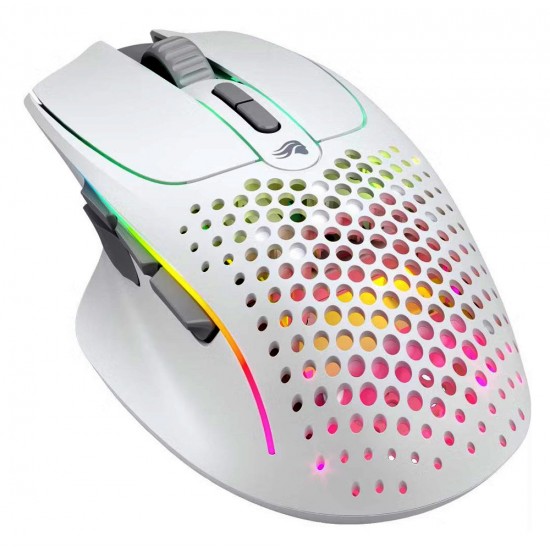 GLORIOUS MODEL I 2 ULTRALIGHT 9 PROGRAMMABLE BUTTONS SWAPPABLE SIDE BUTTONS WIRELESS OPTICAL GAMING MOUSE - MATTE WHITE