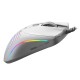 GLORIOUS MODEL O 2 MINI WIRED OPTICAL 49G ULTRALIGHT FRAME BAMF 2.0 26K SENSOR RGB 80M DURABLE SWITCHES FRICTIONLESS GLIDE GAMING MOUSE - MATTE WHITE