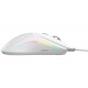 GLORIOUS MODEL O 2 MINI WIRED OPTICAL 49G ULTRALIGHT FRAME BAMF 2.0 26K SENSOR RGB 80M DURABLE SWITCHES FRICTIONLESS GLIDE GAMING MOUSE - MATTE WHITE
