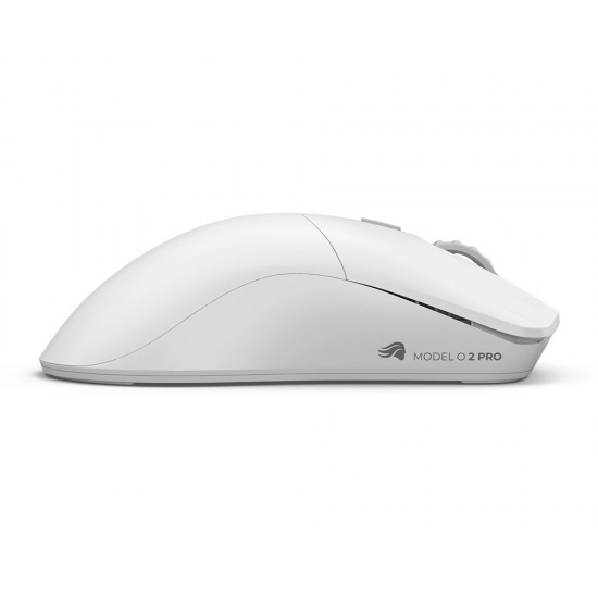 GLORIOUS MODEL O 2 PRO 4K 8K 2.4GHZ WIRELESS 1MS DELAY 4K 8K POLLING 100M CLICKS 59G ULTRALIGHT LONG BATTERY LIFE 26K DPI BAMF 2.0 SENSOR 6 BUTTONS WIRELESS GAMING MOUSE - WHITE