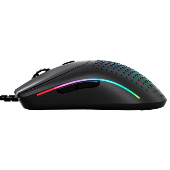 GLORIUS MODEL O 2 ULTRALIGHT 26K DPI 6 PROGRAMMABLE BUTTONS AMBIDEXTROUS WIRED GAMING MOUSE - MATTE BLACK