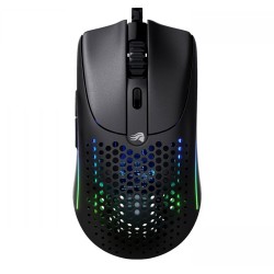 GLORIUS MODEL O 2 ULTRALIGHT 26K DPI 6 PROGRAMMABLE BUTTONS AMBIDEXTROUS WIRED GAMING MOUSE - MATTE BLACK