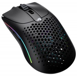 GLORIUS MODEL O 2 ULTRALIGHT 26K DPI 6 PROGRAMMABLE BUTTONS AMBIDEXTROUS WIRELESS GAMING MOUSE - MATTE BLACK