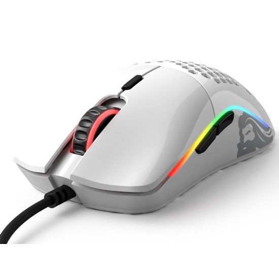 GLORIOUS GAMING MOUSE MODEL O GLOSSY WHITE 