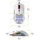 GLORIOUS GAMING MOUSE MODEL O GLOSSY WHITE 