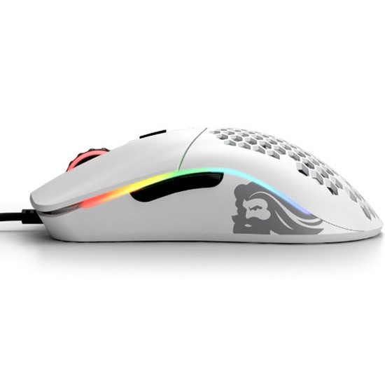 GLORIOUS  MODEL O MINUS 58G SUPERLIGHT AMBIDEXROUS GAMING MOUSE - MATTE WHITE 