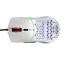 GLORIOUS  MODEL O MINUS 58G SUPERLIGHT AMBIDEXROUS GAMING MOUSE - MATTE WHITE 