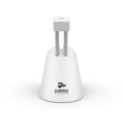 GLORIOUS GAMING MOUSE BUNGEE FLEXIBLE MOUSE CABLE MANAGEMENT - WHITE
