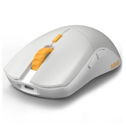 GLORIOUS FORGE SERIES ONE PRO ULTRA LIGHTWEIGHT 84H OF BATTERY WIRELESS GAMING MOUSE GENOS – GREY/GOLD