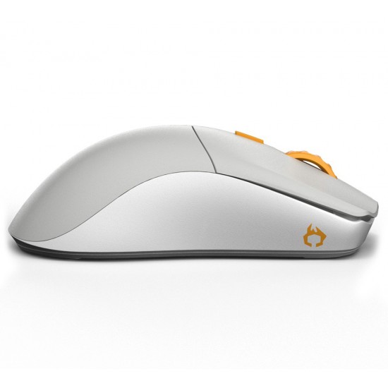 GLORIOUS FORGE SERIES ONE PRO ULTRA LIGHTWEIGHT 84H OF BATTERY WIRELESS GAMING MOUSE GENOS – GREY/GOLD