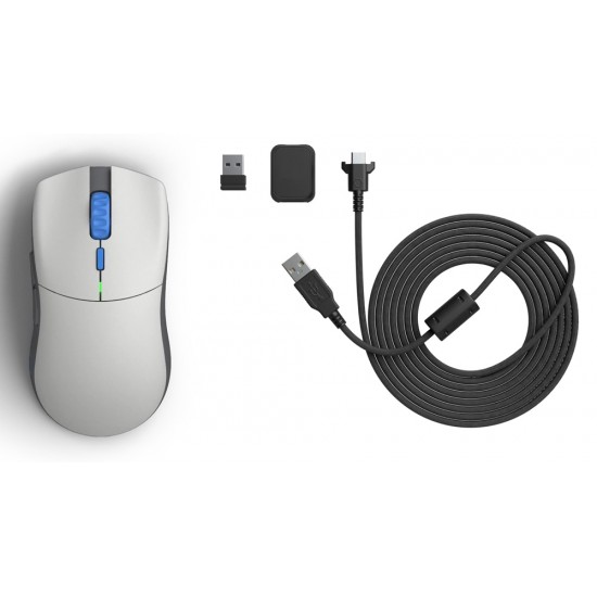 GLORIOUS FORGE SERIES ONE PRO ULTRA LIGHTWEIGHT 84H OF BATTERY WIRELESS GAMING MOUSE VIDAR – GREY/BLUE