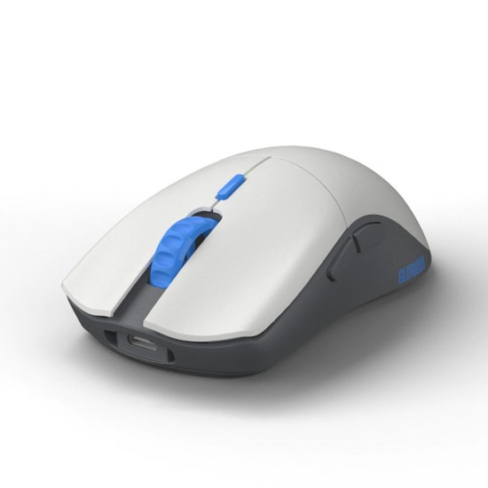 GLORIOUS VIDAR FORGE SERIES ONE PRO ULTRALIGHT 50G 19000DPI HIGH-PERFORMANC WIRELESS GAMING MOUSE - GREY/BLUE