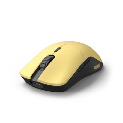 GLORIOUS FORGE MODEL O PRO ULTRALIGHT SMOOTHLY ROUNDED PURE GALBEN MAT WIRELESS GAMING MOUSE – GOLDEN PANDA