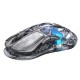 GRAVASTAR MERCURY M2 26000 DPI PAW3395DM SENSOR 79G LIGHTWEIGHT HOLLOWED OUT DESIGN 5 PROGRAMMABLE BUTTONS 5 DYNAMIC LIGHTSYNC RGB WIRELESS GAMING MOUSE – TRANSPARENT BLACK