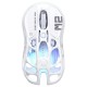 GRAVASTAR MERCURY M2 26K DPI PAW3395 DYNAMIC LIGHTSYNC RGB HOLLOWED OUT DESIGN 79G WIRELESS GAMING MOUSE - OPALINE WHITE