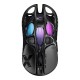 GRAVASTAR MERCURY X WITH PAW 3950 SENSOR 32000 DPI 1000HZ POLLING RATE MAGNESIUM ALLOY HOLLOW FRAME RGB LIGHTING 5 PROGRAMMABLE BUTTONS WIRELESS GAMING MOUSE – GALAXY BLACK