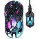 GRAVASTAR MERCURY XPRO SPECIAL EDITION RGB 32K DPI OPTICAL WITH 8K DONGLE MAGNESIUM ALLOY WIRELESS GAMING MOUSE - NEON GRAFFITI