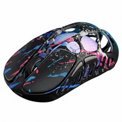 GRAVASTAR MERCURY XPRO SPECIAL EDITION RGB 32K DPI OPTICAL WITH 8K DONGLE MAGNESIUM ALLOY WIRELESS GAMING MOUSE - NEON GRAFFITI