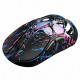 GRAVASTAR MERCURY XPRO SPECIAL EDITION RGB 32K DPI OPTICAL WITH 8K DONGLE MAGNESIUM ALLOY WIRELESS GAMING MOUSE - NEON GRAFFITI