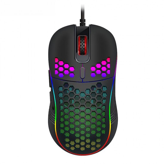 IMICE T98 UP TO 7200 DPI USB WIRED LIGHTWEIGHT HONEYCOMB GAMING MOUSE FOR PC