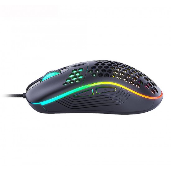 IMICE T98 UP TO 7200 DPI USB WIRED LIGHTWEIGHT HONEYCOMB GAMING MOUSE FOR PC
