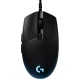 LOGITECH G PRO HERO WIRED RGB GAMING MOUSE ( 25,600 DPI ) MECHANICAL BUTTON TENSIONING SYSTEM - 5 ONBOARD MEMORY PROFILES 