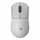 LOGITECH G PRO X SUPERLIGHT 2 LIGHTSPEED HYBRID SWITCH HERO 2 SENSOR 32000 DPI WIRELESS GAMING MOUSE - WHITE