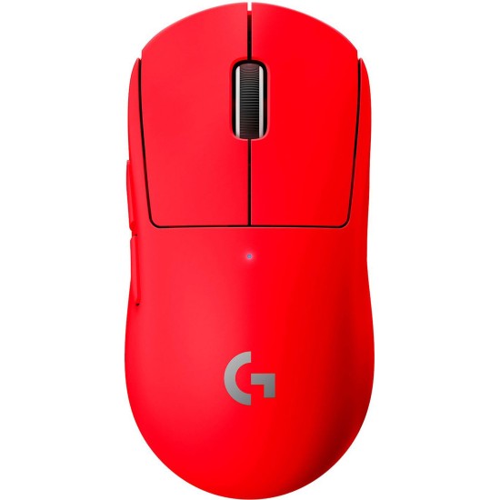 LOGITECH G PRO X SUPERLIGHT LIGHTWEIGHT WIRELESS OPTICAL GAMING MOUSE WITH HERO 25K SENSOR  - RED