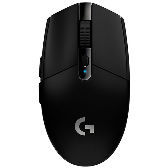 LOGITECH G305 LIGHTSPEED GAMING MOUSE ( 12,000 DPI ) 6 PROGRAMMABLE BUTTONS PRIMARY SWITCHES , BOTH LEFT AND RIGHT , ARE RATED FOR 10 MILLION CLICKS BLACK