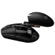 LOGITECH G305 LIGHTSPEED GAMING MOUSE ( 12,000 DPI ) 6 PROGRAMMABLE BUTTONS PRIMARY SWITCHES , BOTH LEFT AND RIGHT , ARE RATED FOR 10 MILLION CLICKS BLACK