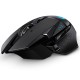 LOGITECH G502 LIGHTSPEED WIRELESS GAMING MOUSE ( 16,000 DPI ) RGB, PESOSAJUSTABLE , 11PROGRAMABLES  BOTONES 