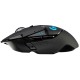 LOGITECH G502 LIGHTSPEED WIRELESS GAMING MOUSE ( 16,000 DPI ) RGB, PESOSAJUSTABLE , 11PROGRAMABLES  BOTONES 