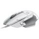 LOGITECH G502 X LIGHTFORCE SWITCHES HYBRID OPTICAL MECHANICAL ULTRAFAST WIRED GAMING MOUSE - WHITE