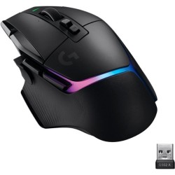 LOGITECH G502 X PLUS LIGHTSPEED WIRELESS RGB GAMING MOUSE HERO 25K LIGHTFORCE SWITCHES ULTRA FAST - BLACK 