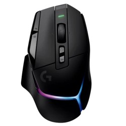 LOGITECH G502 X PLUS LIGHTSPEED WIRELESS RGB GAMING MOUSE HERO 25K LIGHTFORCE SWITCHES ULTRA FAST - BLACK 