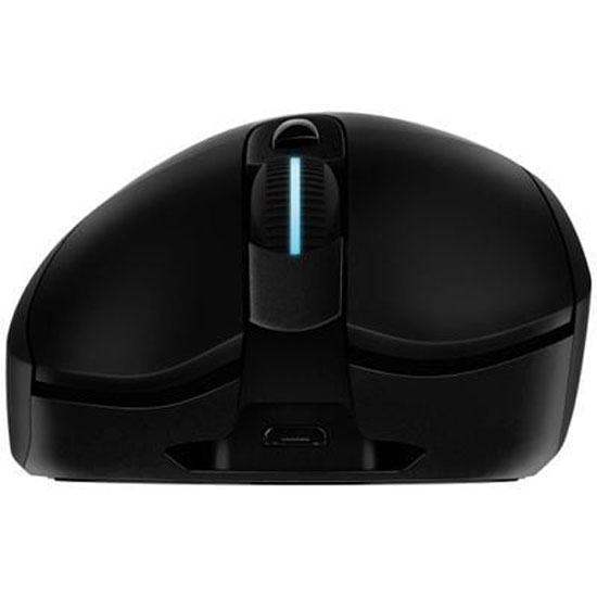 LOGITECH G703 LIGHTSPEED WIRELESS GAMING MOUSE ( 25600 DPI ) BATTERY LIFE DEFAULT LIGHTING 35 HOURS - NO LIGHTING 60 HOURS