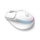 LOGITECH G705 LIGHTSYNC RGB 8200 DPI BLUETOOTH/WIRELESS OPTICAL GAMING MOUSE - WHITE MIST